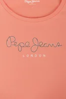 Tricou Verna | Regular Fit Pepe Jeans London 	portocaliu	