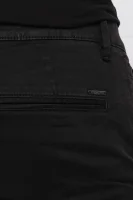 Spodnie chino Schino | Slim Fit BOSS ORANGE 	negru	