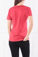 tricou Temotive | Regular Fit BOSS ORANGE 	roșu	