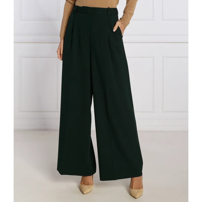 Tommy Hilfiger Pantaloni COLOURED PLEATED WIDE LEG PANT | flare fit