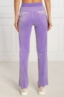 Pantaloni de trening Del Ray | Regular Fit Juicy Couture 	mov	