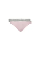 Chiloți slipi 2-pack Calvin Klein Underwear 	roz pudră	