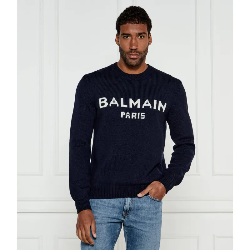 Balmain De lână pulover | Regular Fit