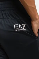 Spodnie dresowe | Regular Fit EA7 	bluemarin	