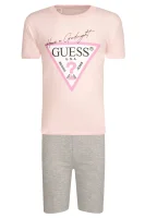 Pijama | Regular Fit Guess 	roz pudră	