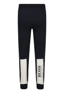 Pantaloni de trening | Regular Fit BOSS Kidswear 	bluemarin	