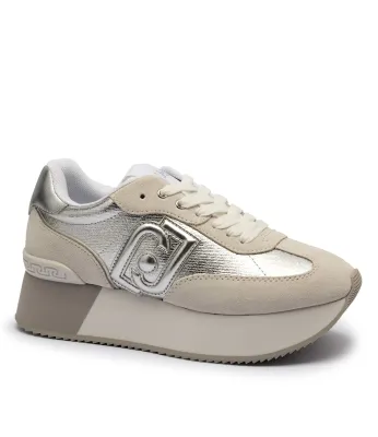 Sneakers DREAMY 02 cu adaos de piele