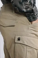 Pantaloni Cargo Rovic Zip 3D | Straight fit G- Star Raw 	bej	