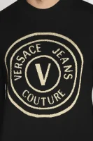 De lână pulover | Slim Fit Versace Jeans Couture 	negru	