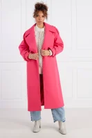 Palton cu adaos de lână Liu Jo 	roz	