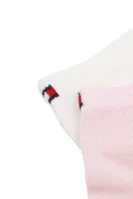 Șosete 2-pack Tommy Hilfiger 	roz pudră	
