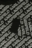 Hanorac | Regular Fit Karl Lagerfeld Kids 	negru	