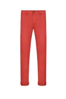 pantaloni chino Schino | Slim Fit BOSS ORANGE 	roșu	