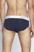 Chiloți slipi 3-pack Calvin Klein Underwear 	bluemarin	