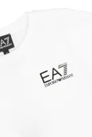 Tricou | Regular Fit EA7 	alb	