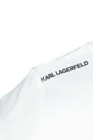 Tricou | Regular Fit Karl Lagerfeld Kids 	alb	