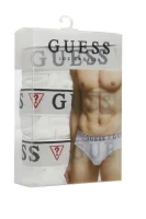 chiloți slipi 3-pack HERO | cotton stretch Guess Underwear 	alb	