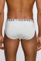 chiloți slipi 3-pack HERO | cotton stretch Guess Underwear 	alb	