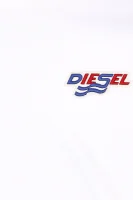 Tricou | Regular Fit Diesel 	alb	
