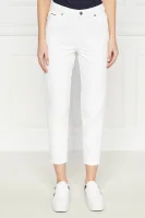Pantaloni țigarete INFINITE Calvin Klein 	alb	